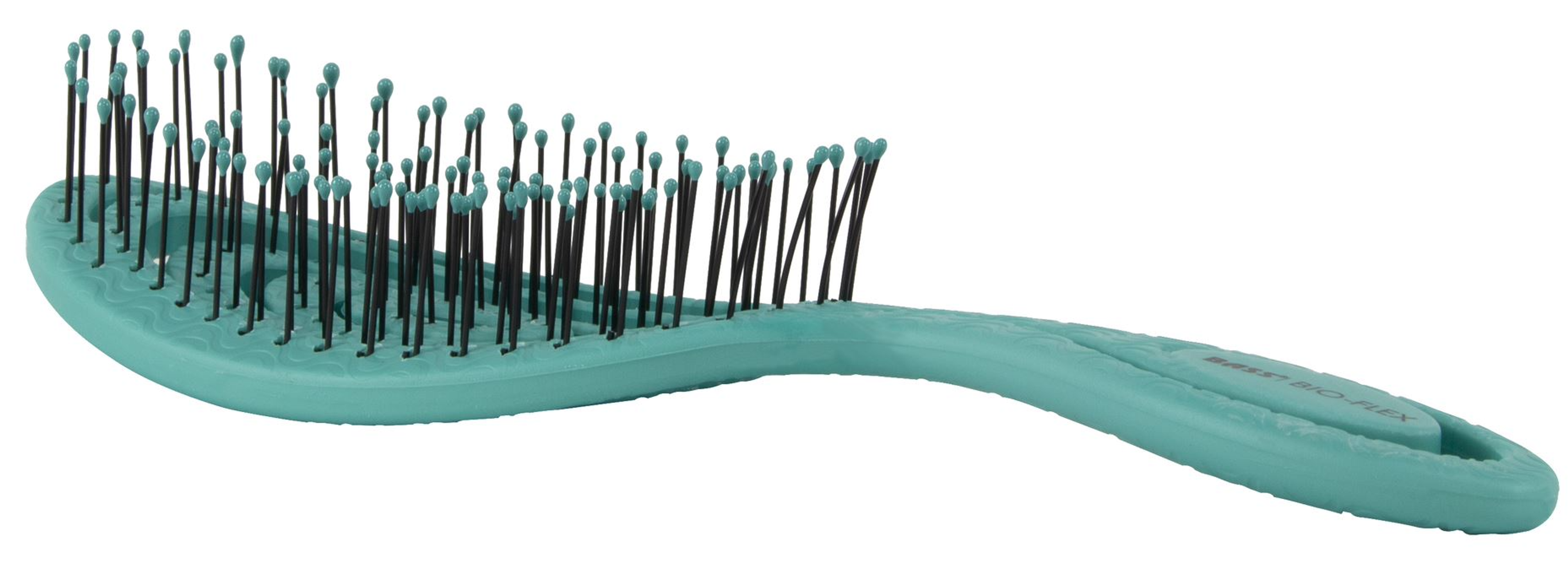 Bass Brushes- The BIO-FLEX Swirl Detangling Pet Brush Swirl Shape Image 1