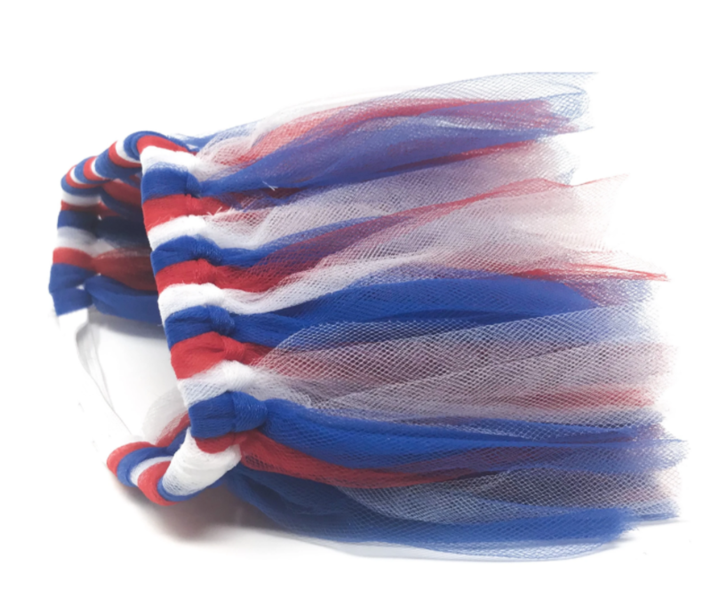 Red/White/Blue 4th Of July Dog Tutu Skirt (XXL) Image 1