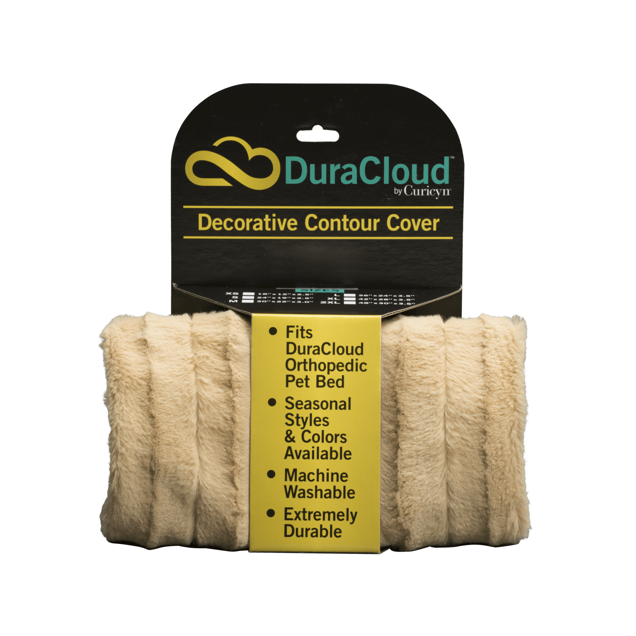 DuraCloud Orthopedic Pet Bed and Crate Pad Contour Cover Image 1