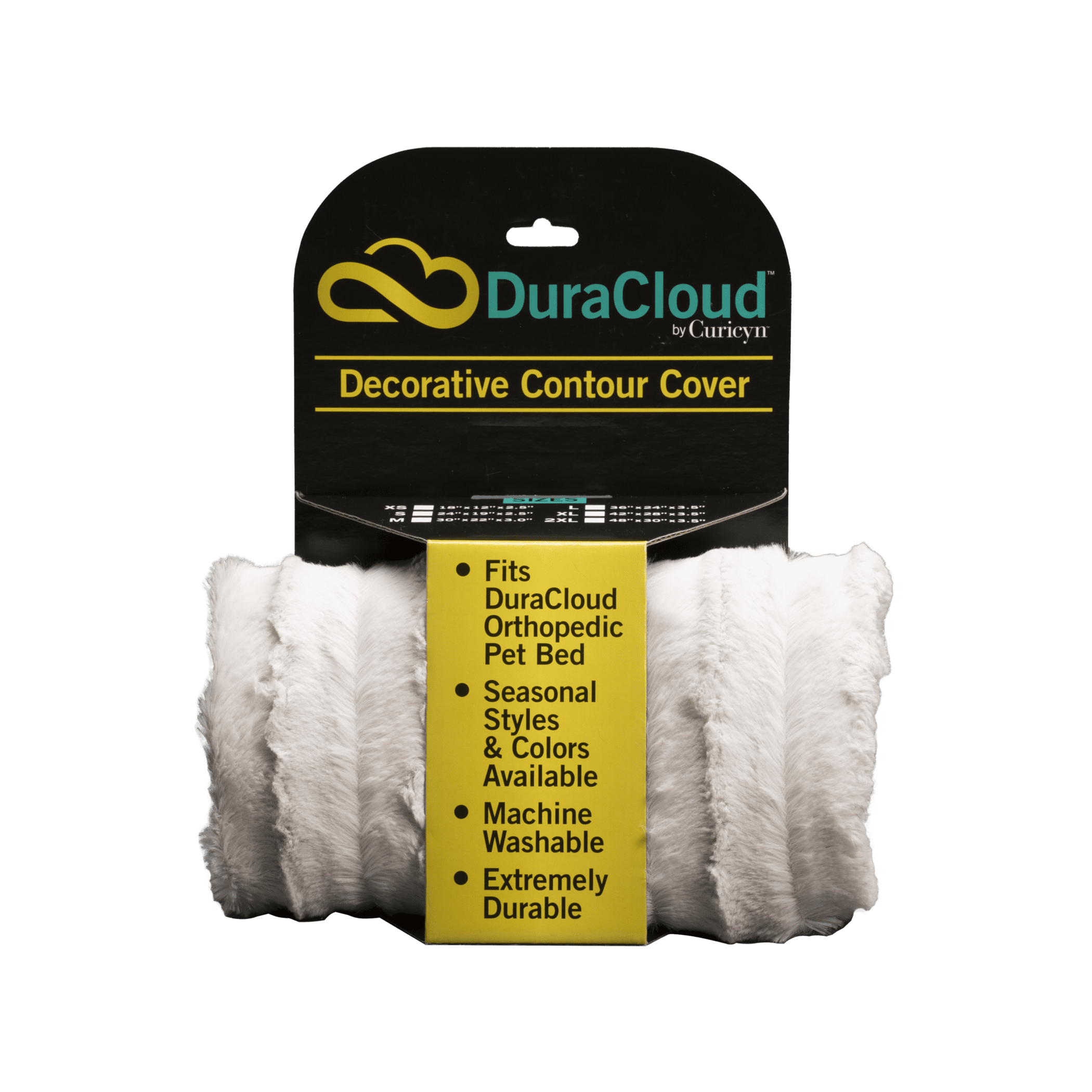 DuraCloud Orthopedic Pet Bed and Crate Pad Contour Cover Image 1