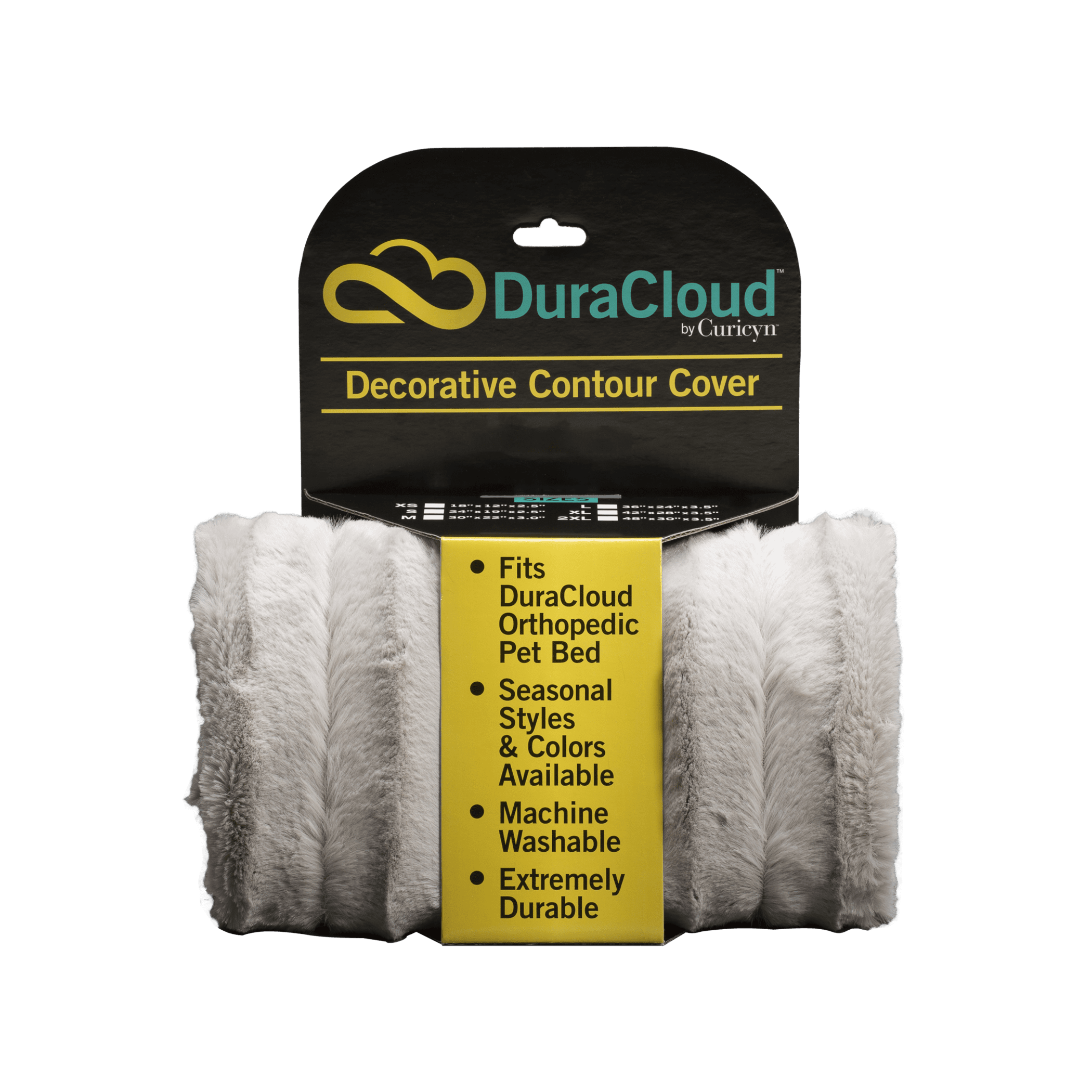 DuraCloud Orthopedic Pet Bed and Crate Pad Contour Cover Image 1