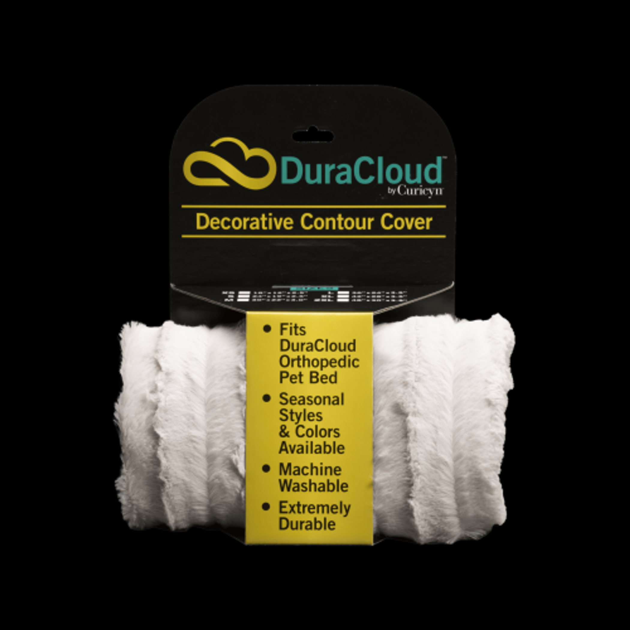 DuraCloud Orthopedic Pet Bed and Crate Pad Contour Cover Image 1