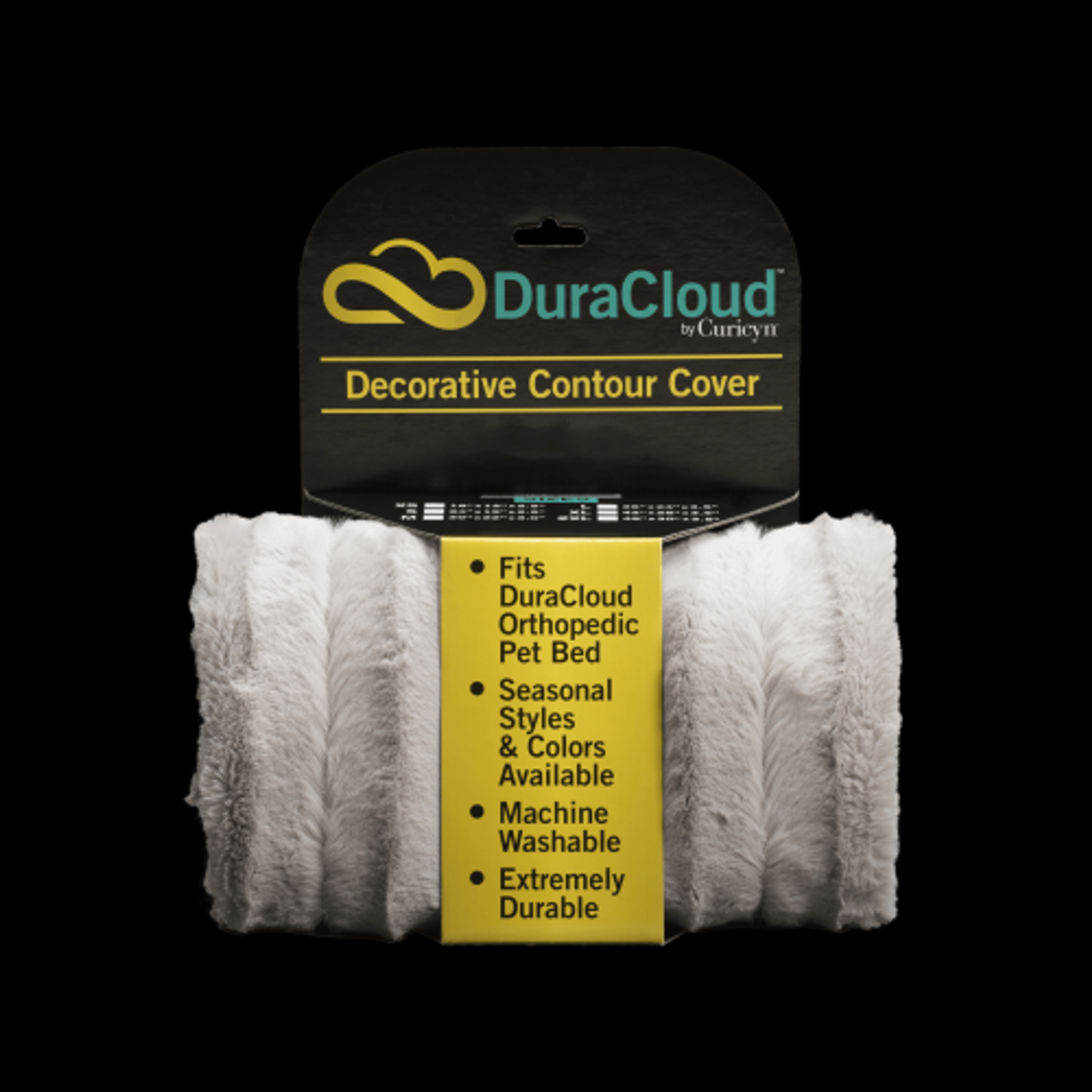 DuraCloud Orthopedic Pet Bed and Crate Pad Contour Cover Image 1