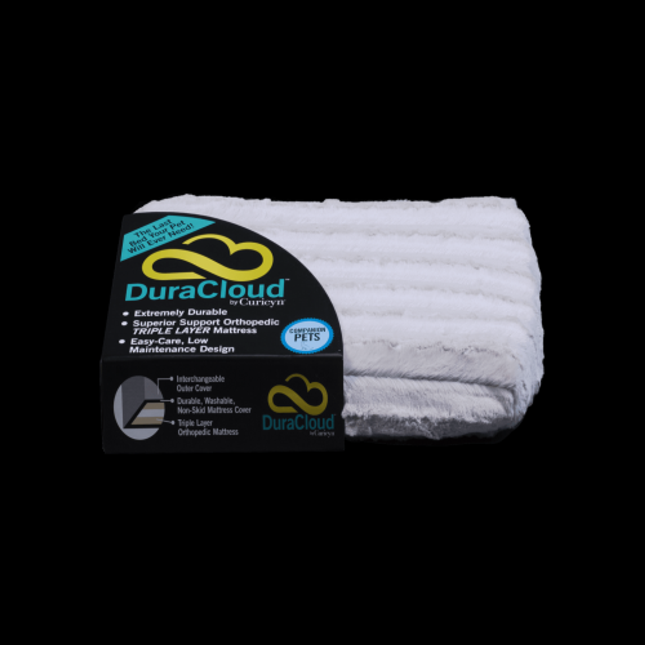DuraCloud Orthopedic Pet Bed and Crate Pad Image 1