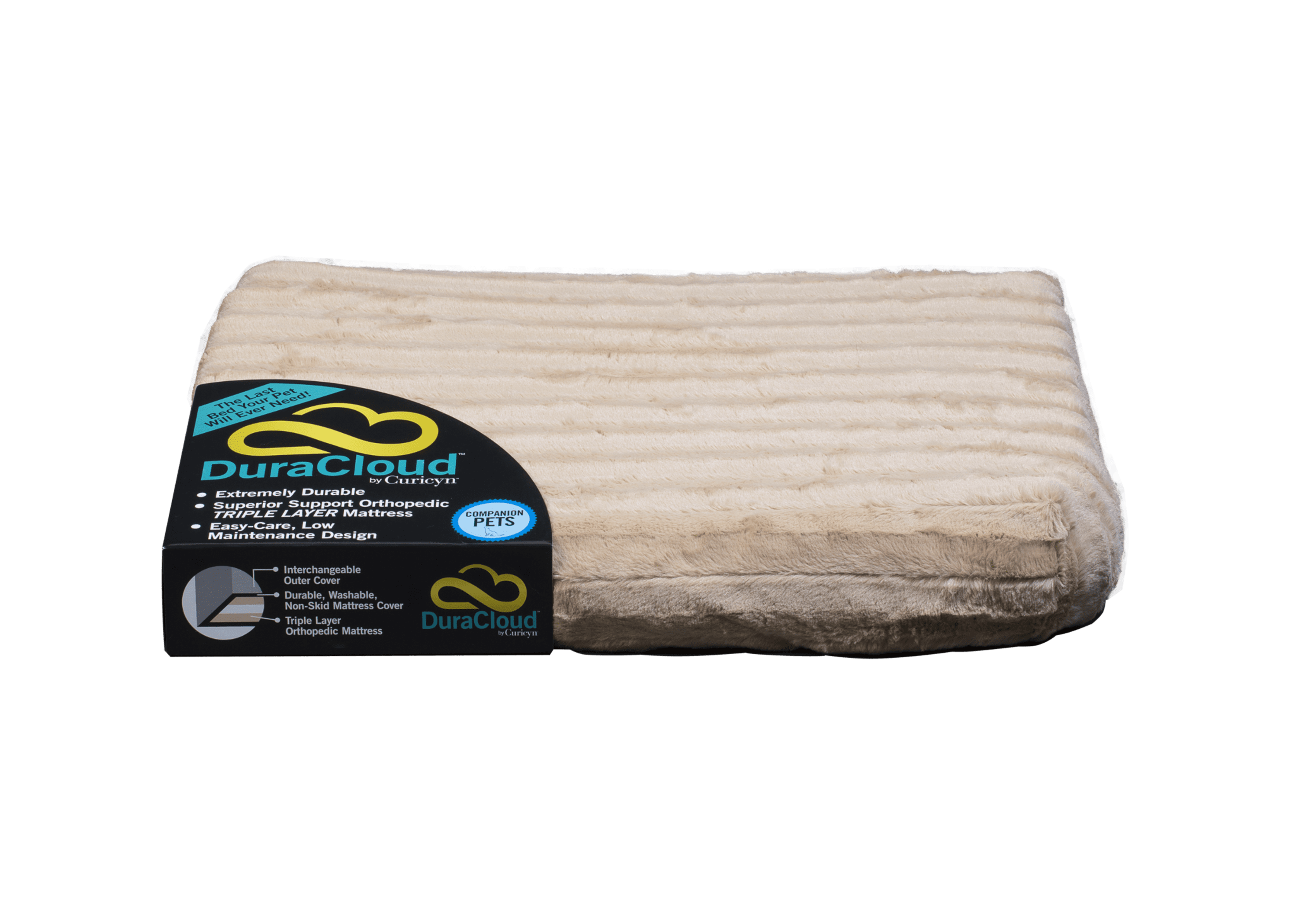 DuraCloud Orthopedic Pet Bed and Crate Pad Image 1