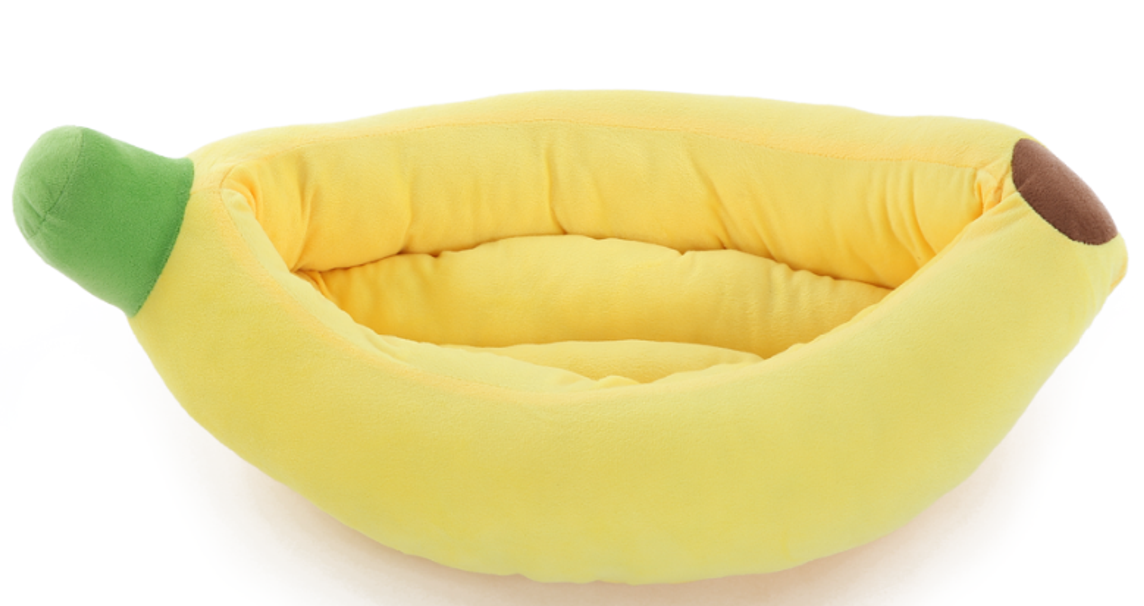 Medium Banana Shaped Dog Bed Image 1