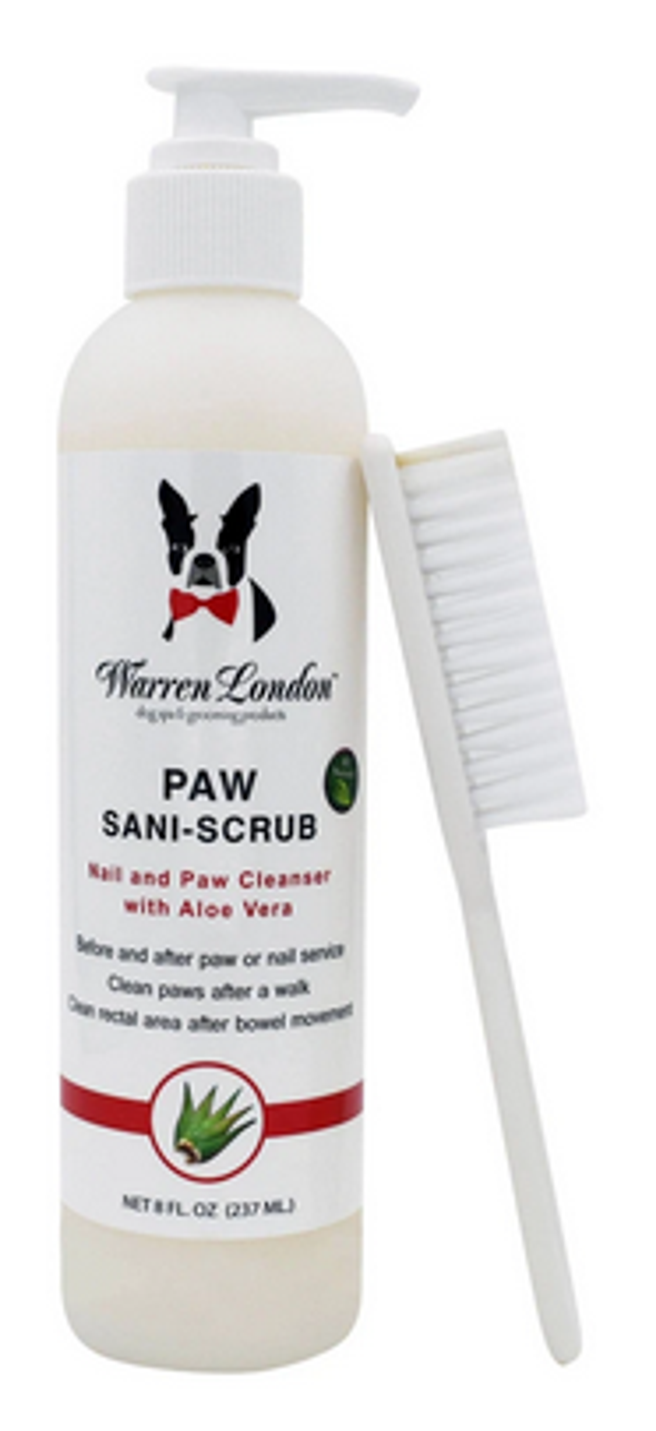 Paw Sani-Scrub with brush Image 1