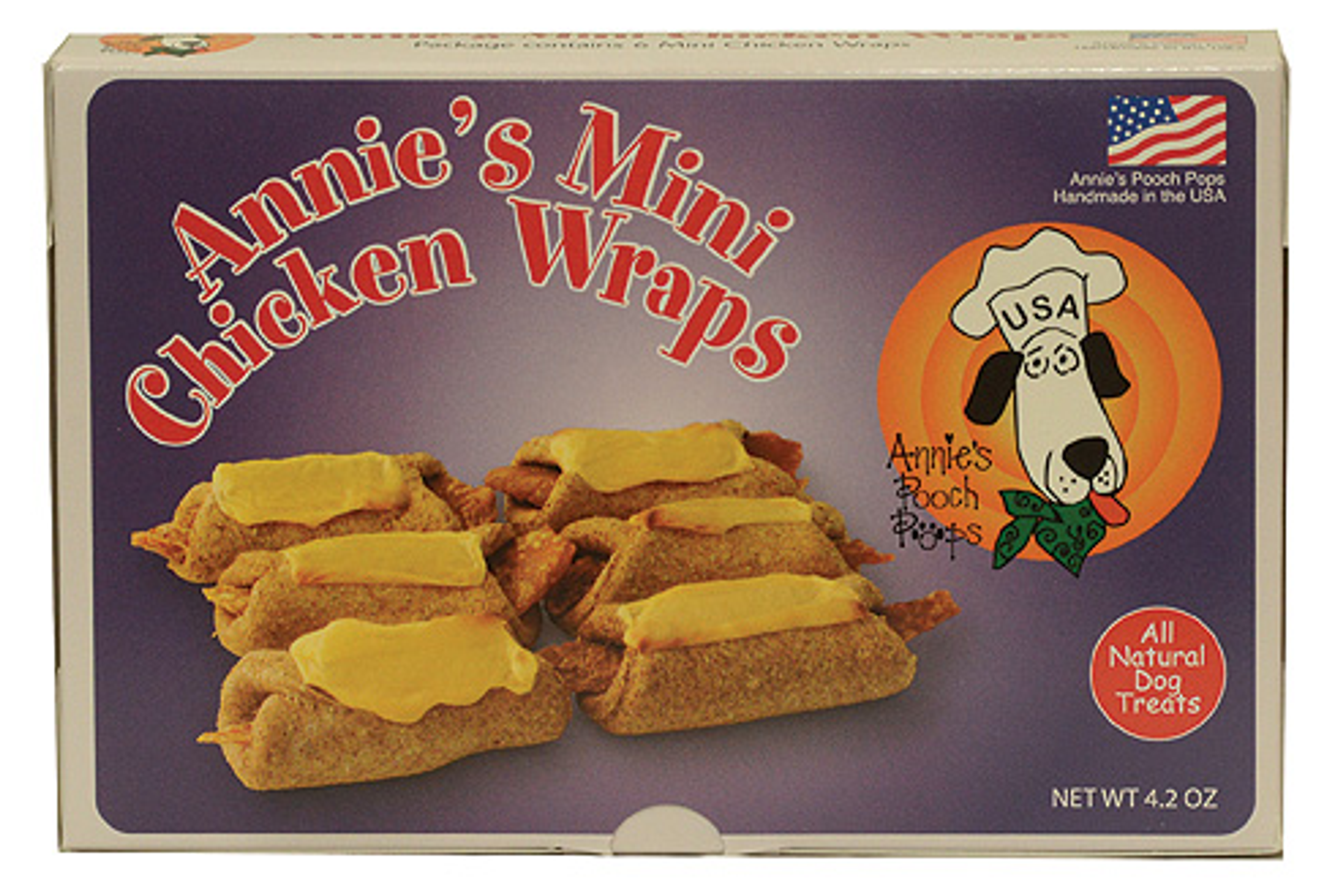 Annie's Mini Chicken Wrap - 6 Pack Image 1