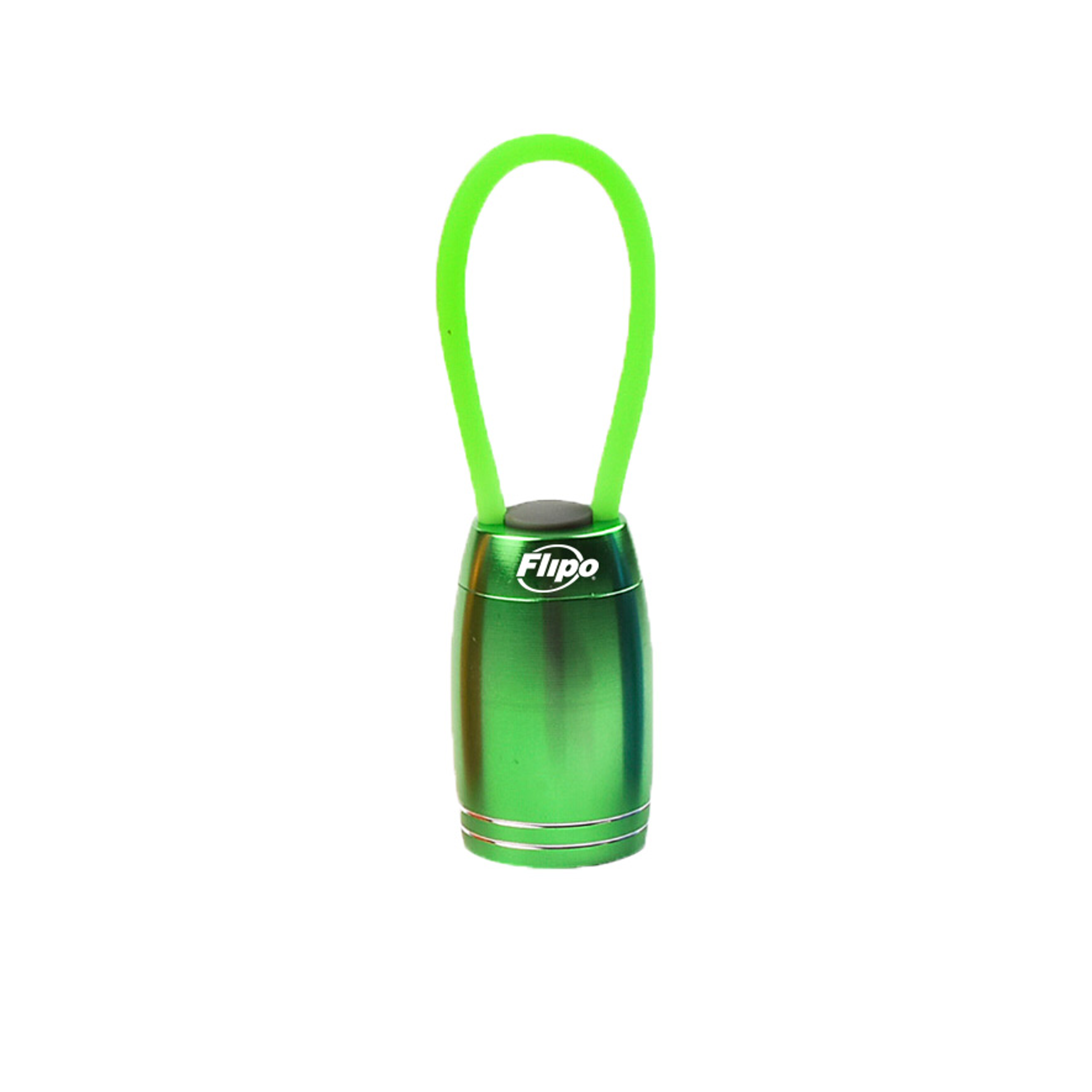LED Loop Light Attachment for Keychains Backpacks and Belt Loops Compact Durable Aircraft Aluminum Weather Resistant in Metallic Colors of Blue Orange Pink and Lime Green