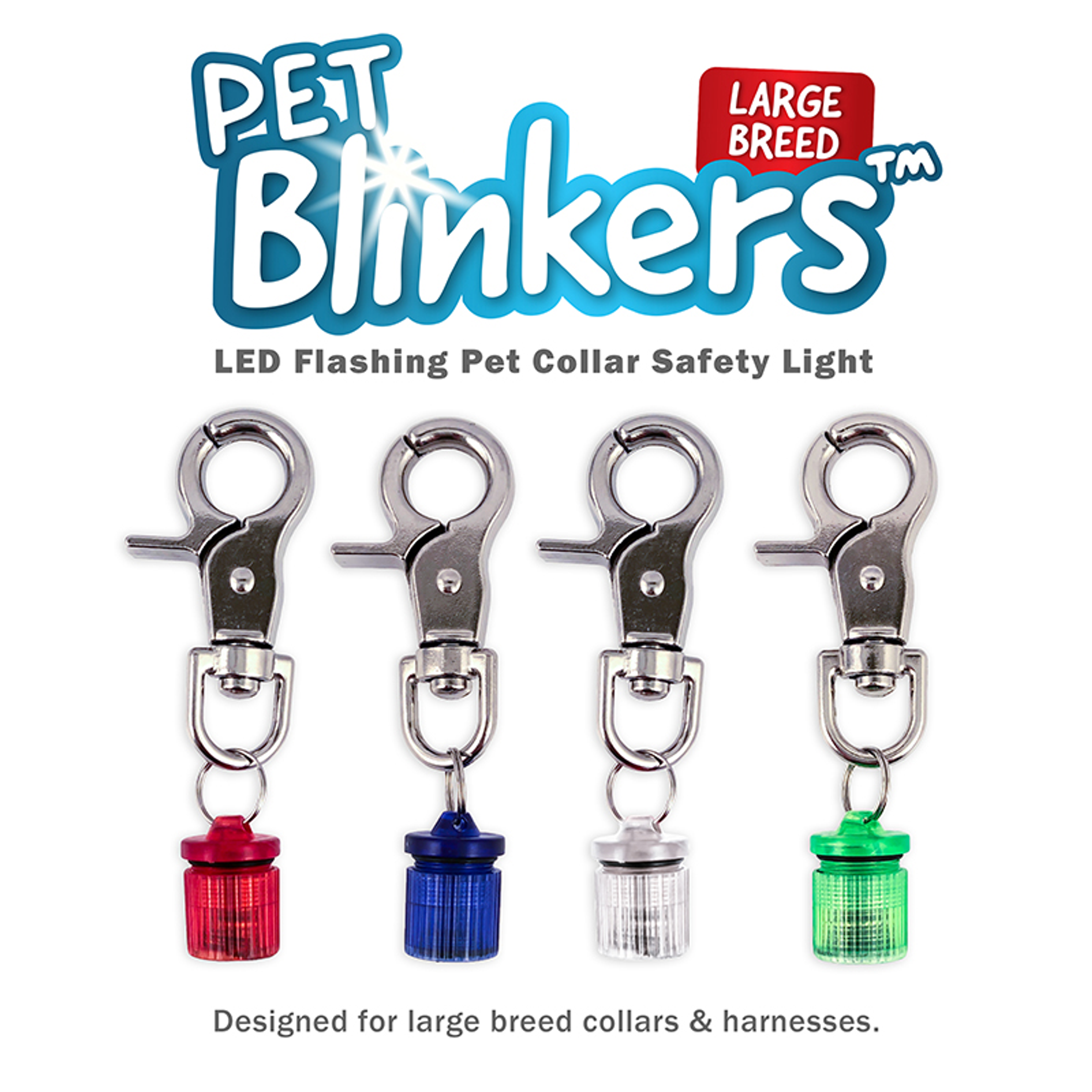 Pet Blinkers Flashing LED Pet Safety Light Image 1