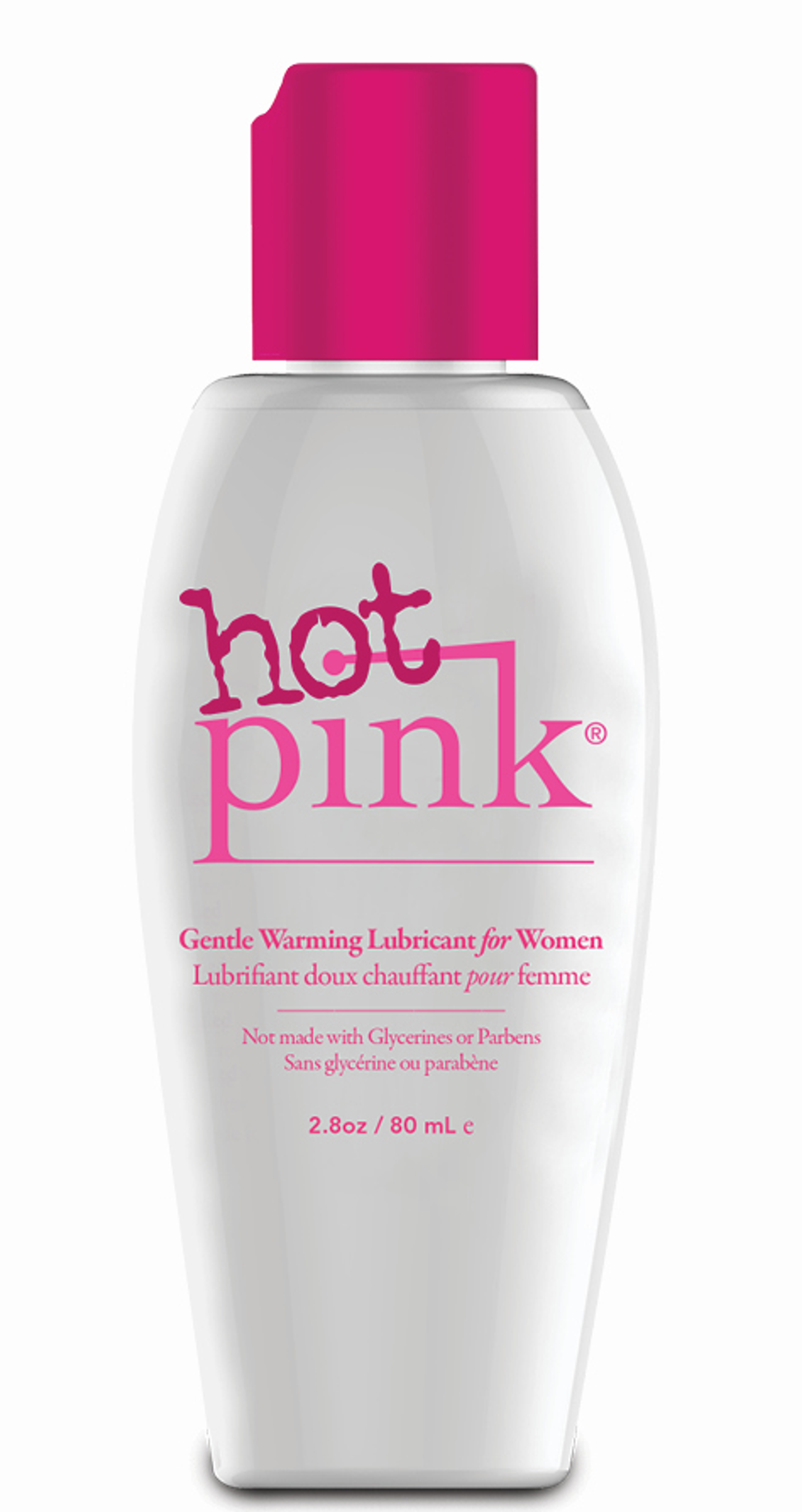 Hot Pink 2.8 oz Bottle by Empowered Products - Travel Lube