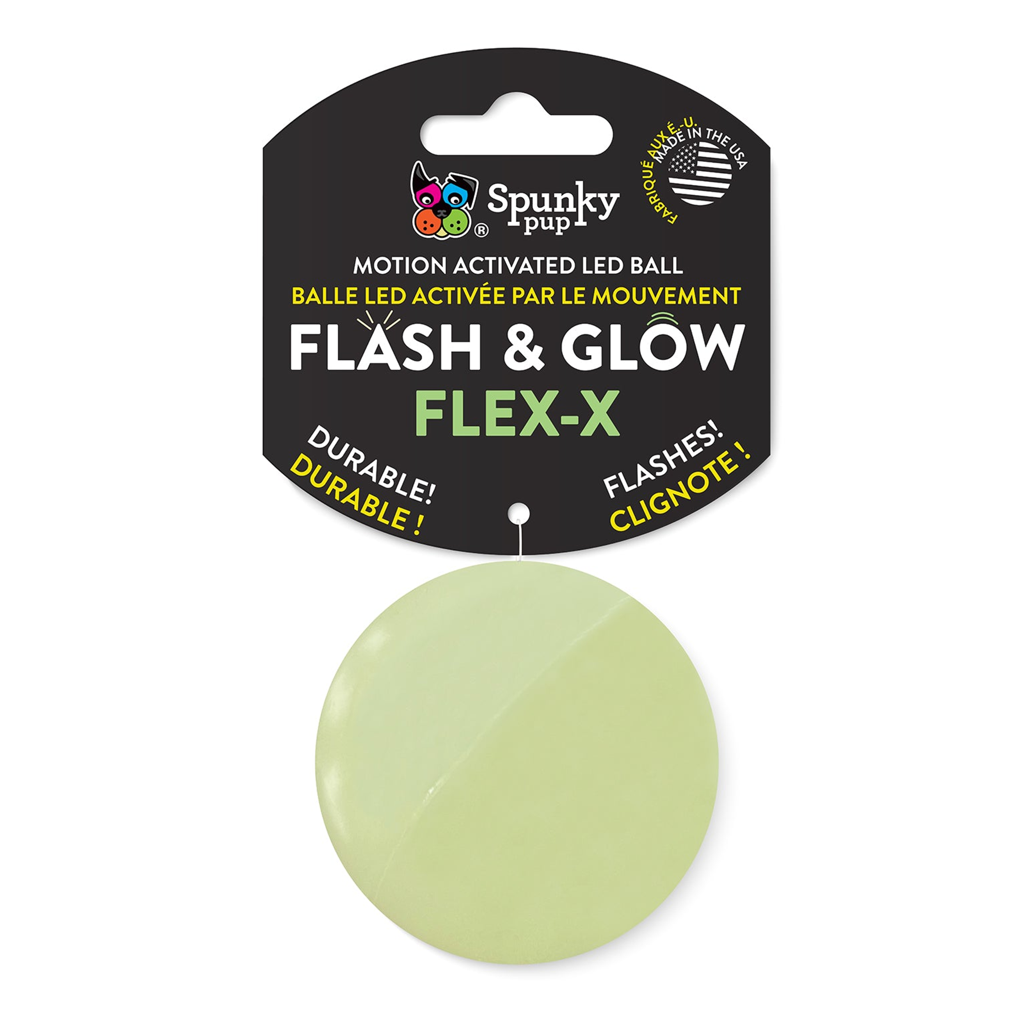 Flash & Glow Flex-X, LED Flashing Ball Image 1