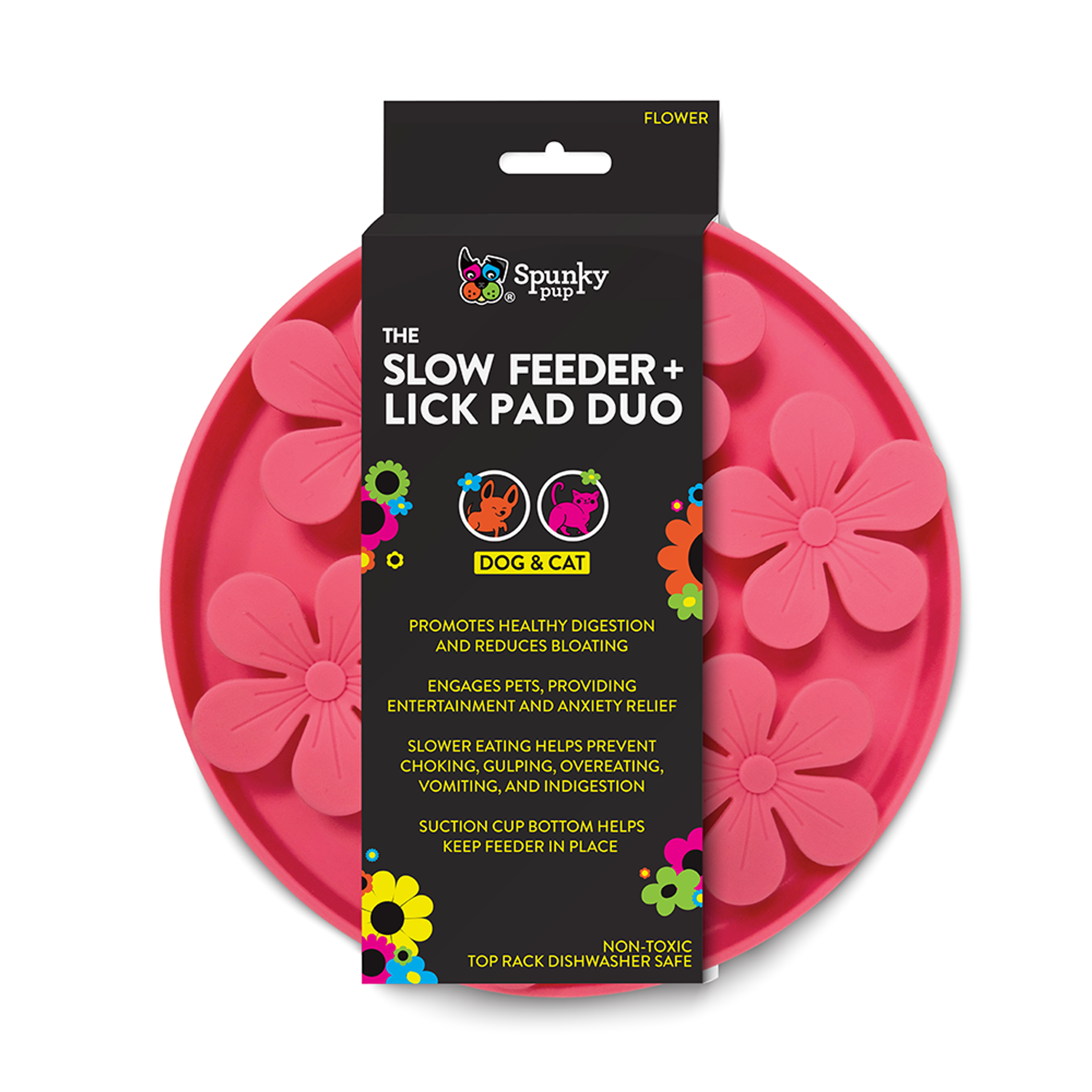 Slow Feeder - Lick Pad Combo Image 1