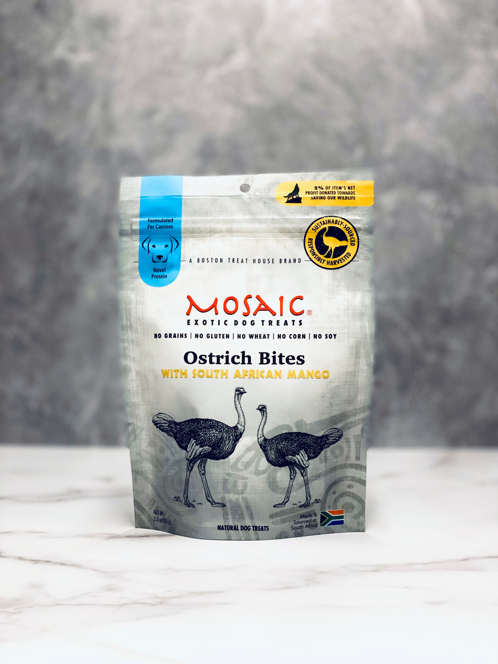 South African Ostrich Bites with Mango Image 1