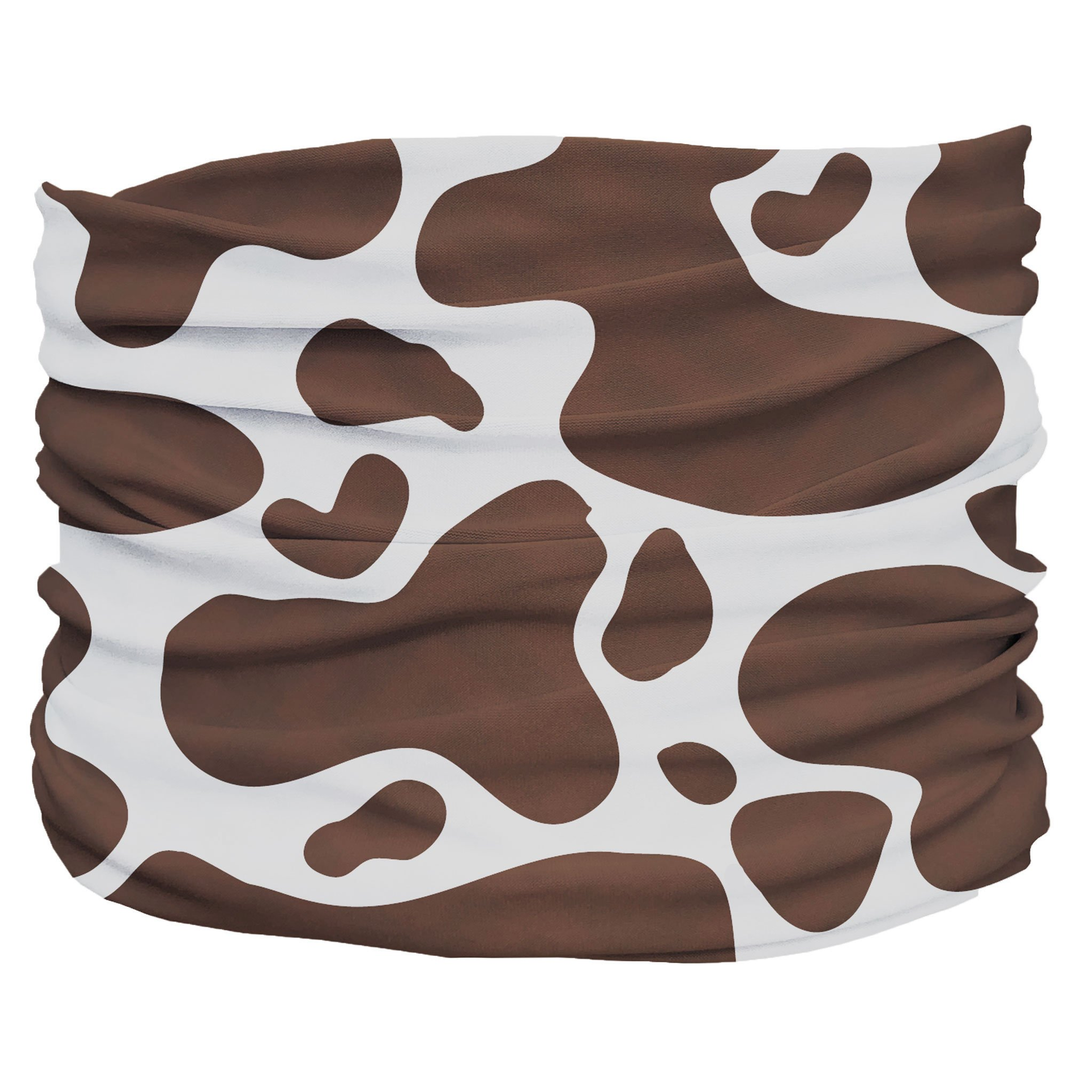 Cowhide Brown Pup Scruff Image 1